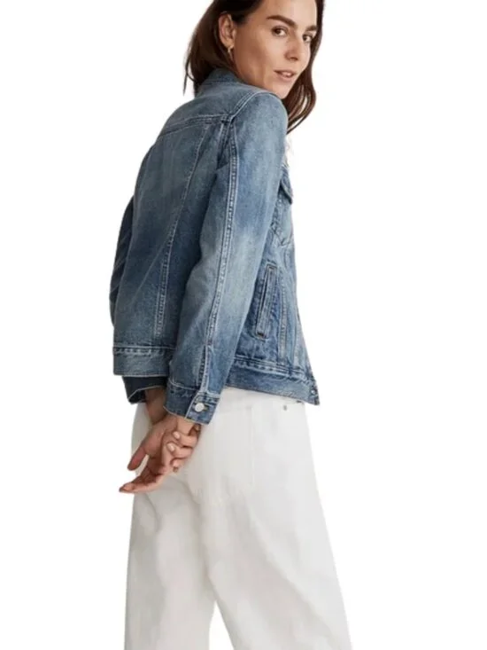 Madewell Classic Jean Jacket | Size S | Indigo Denim - Picture 2 of 9